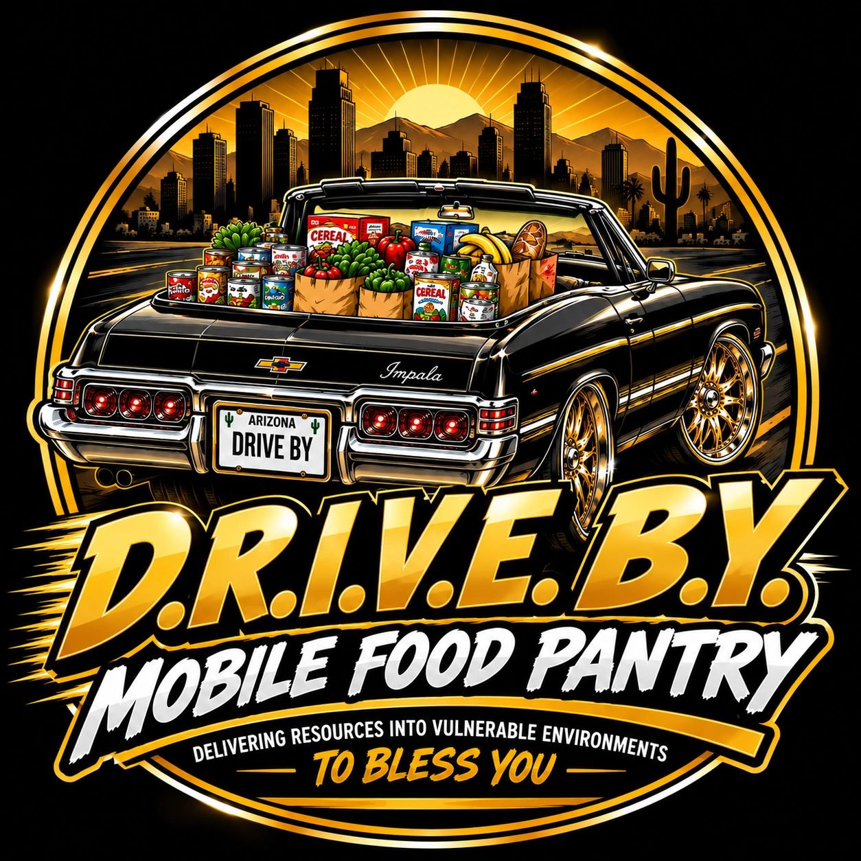 D.R.I.V.E. B.Y. Mobile Food Pantry — Delivering Resources Into Vulnerable Environments to Bless You